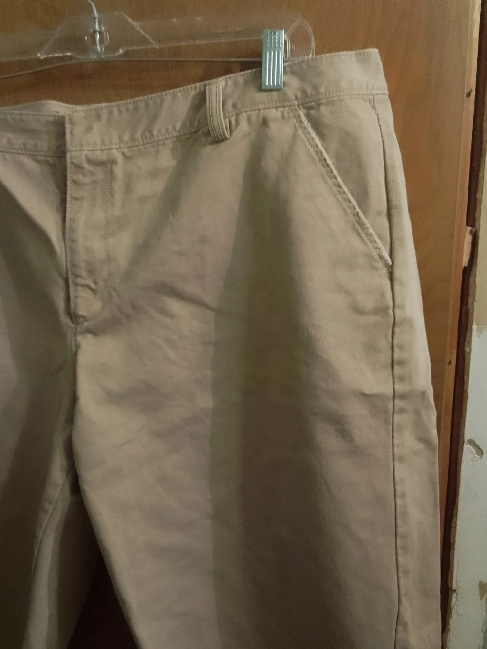Old Navy Khaki Flat-Front Woman's‎ Authentic Old Navy Size 18 Shorts